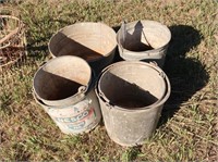 5- Metal Buckets