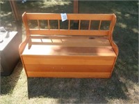Wood Toy Bench
