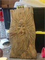 Tree Spirit Chainsaw carving