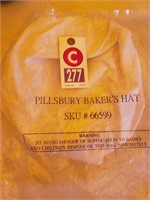 PILLSBURY BAKERS HAT MINT IN PLASTIC