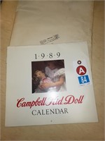 1989 Campbells Kids Doll Calendar