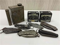 QTY OF ARMY POCKET KNIVES INCLUDES