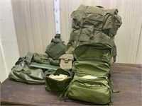ARMY BACKPACK, ARMY FIRST AID KIT,