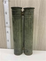 WW2 TWIN MAP CANNISTERS
