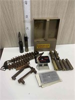 QTY OF ASSORTED BULLETS, CLIPS, SIGNAL