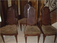 6 Caneback Diningroom Chairs