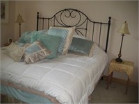 King Size Iron Bed 68 Inches Tall