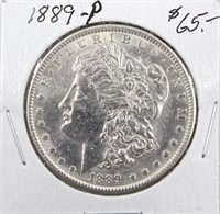 1889-P Morgan Silver Dollar Coin