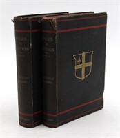 1901 Walks In London Vol. 1 & 2 Augustus Hare