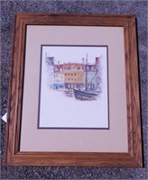 Signed Double Matted Print