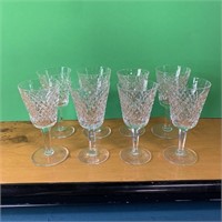 Set 8 Waterford Alana Dessert Wine Glasses