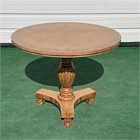 Italian Neo Classical Claw Footed Table