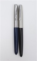(2) Vintage Parker Fountain Pens