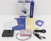 Sony Cybershot S980 Digital Camera w/ Box - Works