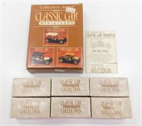 Collector's Set of Classic Miniature Toy Cars