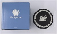 Black Wedgwood Jasperware Trinket Box