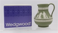 Sage Green Wedgwood Jasperware Etruscan Jug