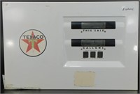 * Vintage Texaco Metal Gas Pump Front Panel