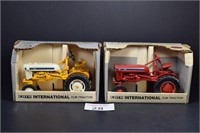 (2) 1/16 Farmall Cub Tractors
