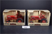 (2) 1/16 IH Cub Ertl Toy Tractors