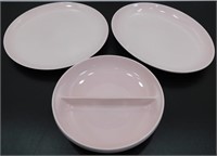 * Iroquois Pink Russell Wright Serving Pieces