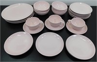 ** Iroquois Pink Russell Wright Dinnerware Pieces