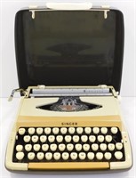 * Vintage Typewriter - Singer Scholastic in Case