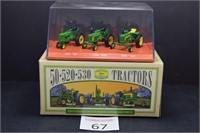 1/64 John Deere 50, 520, 530 Tractor Set