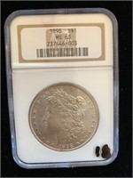 Silver Morgan Dollar MS-63. 1898