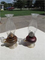 2 finger oil lamps