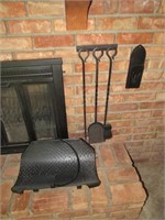 iron fireplace tools