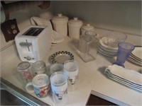 all glassware,dishes & kitchenware