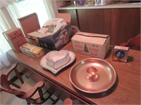 all kitchenware,christmas glasses & misc items