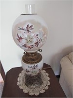 hand painted lamp