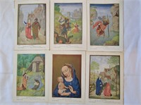 6 British Museum Post Cards Flemish Art