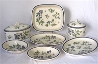 (9) Piece Wedgewood Oven To Table Dinner Service