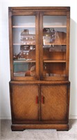 30's Lawrencia Furniture Bookcase w/ Cabinet
