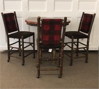 Adirondack Pub Table w/ 3 Chairs