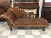 Eastlake Walnut Victorian Faning Couch