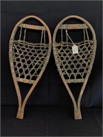Pair of Painted Youth Snowshoes
