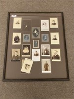 Collage of Framed Cabinet Photos