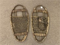 Pair of Bear Paw Snowshoes