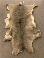 Tanned Whitetail Deer Hide