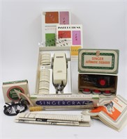 Lot of Singer Sewing Tools w/ Packaging