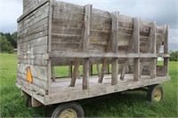 WOODEN FEEDER WAGON (MADE FROM MAPLE)