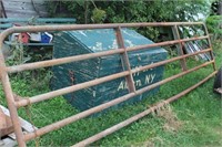 14FT. METAL GATE AND 4 FT. GATE