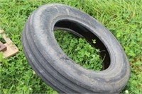 6.00 X 16, 4 RIB, FRONT TRACTOR TIRE