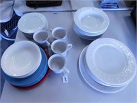 Large Lot Of Serving Plates