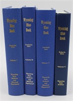 Wyoming Blue Book State Archive Vols. 1,2,3 & 5