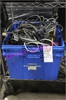LOT, BIN OF WIRES & EXTENSIONS